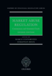 book Market Abuse Regulation: Commentary and Annotated Guide (Oxford EU Financial Regulation)