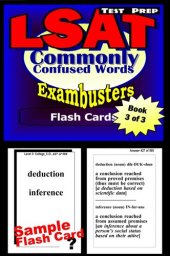 book LSAT Test Prep Commonly Confused Words - Exambusters Flash Cards - Workbook 3 of 3: LSAT Exam Study Guide