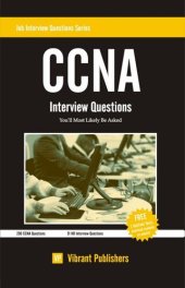 book CCNA Interview Questions You'll Most Likely Be Asked