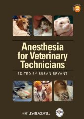 book Anesthesia for Veterinary Technicians