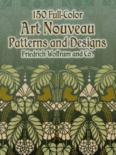 book 150 Full-Color Art Nouveau Patterns and Designs