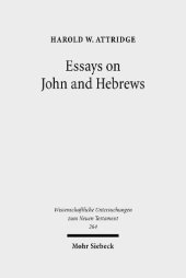 book Essays on John and Hebrews