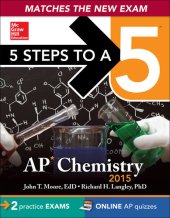 book 5 Steps to a 5 AP Chemistry, 2015 Ed