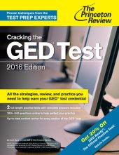 book Cracking the GED Test with 2 Practice Exams, 2016 Edition