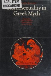 book Homosexuality in Greek Myth