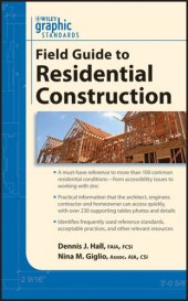 book Graphic Standards Field Guide to Residential Construction