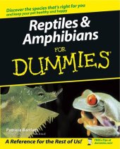 book Reptiles and Amphibians For Dummies