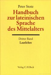 book Handbuch zur lateinischen Sprache des Mittelalters - Lautlehre