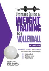 book The Ultimate Guide to Weight Training for Volleyball