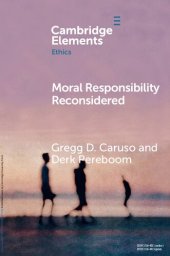 book Moral Responsibility Reconsidered