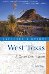 book Explorer's Guide West Texas: A Great Destination