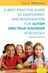 book A Best Practice Guide to Assessment and Intervention for Autism Spectrum Disorder in Schools