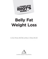 book The Complete Idiot's Guide to Belly Fat Weight Loss