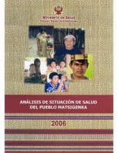 book Análisis de situación de salud del pueblo matsigenka (Arawak)