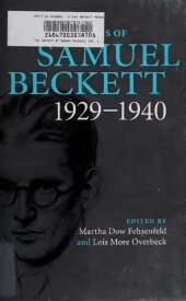 book The Letters of Samuel Beckett, 1929–1940