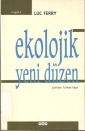 book Ekolojik Yeni Düzen