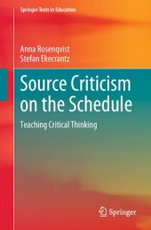 book Source Criticism on the Schedule: Teaching Critical Thinking