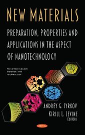 book New Materials: Preparation, Properties and Applications in the Aspect of Nanotechnology