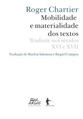 book Mobilidade e materialidade dos textos: traduzir nos séculos XVI e XVII