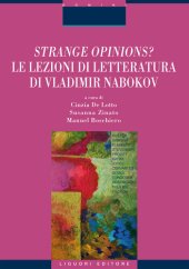 book Strange opinions? Le lezioni di letteratura di Vladimir Nabokov