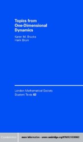 book Topics from One-Dimensional Dynamics