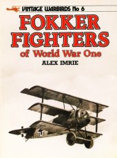 book Fokker Fighters of World War One