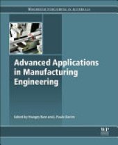 book Advanced Applications in Manufacturing Enginering