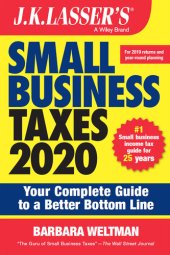 book J.K. Lasser's Small Business Taxes 2020: Your Complete Guide to a Better Bottom Line