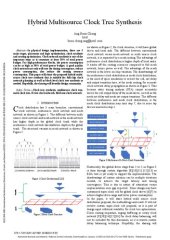 book Hybrid Multisource Clock Tree Synthesis