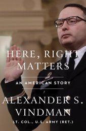 book Here, Right Matters: An American Story