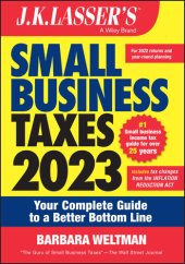 book J.K. Lasser's Small Business Taxes 2023: Your Complete Guide to a Better Bottom Line