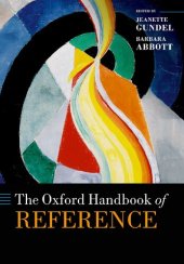 book The Oxford Handbook of Reference