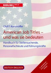 book American Job Titles--und was sie bedeuten: Handbuch für Stellensuchende, Personalfachleute und Führungskräfte