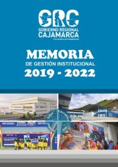 book Memoria de gestión institucional 2019-2022