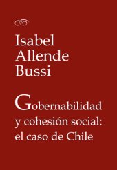 book Gobernabilidad y cohesión social: el caso de Chile