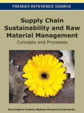 book Supply Chain Sustainability and Raw Material Management: Concepts and Processes