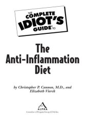 book The Complete Idiot's Guide to the Anti-Inflammation Diet