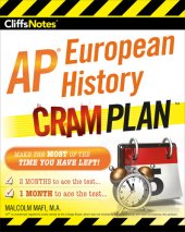 book CliffsNotes AP European History Cram Plan