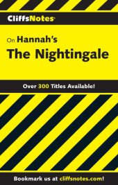 book CliffsNotes on Hannah's The Nightingale