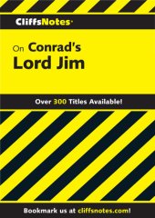 book Cliffsnotes on Conrad's Lord Jim