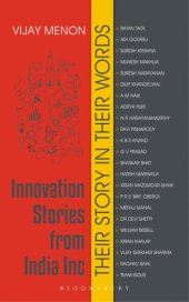 book Innovation Stories from India Inc: Their Story in Their Words