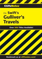 book CliffsNotes on Swift's Gulliver's Travels