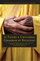 book Is There a Universal Grammar of Religion?