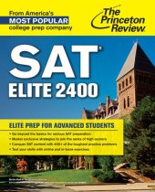 book SAT Elite 2400: Elite Prep for Advanced Students