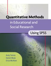 book Quantitative Methods In Educational And Social Research Using Spss