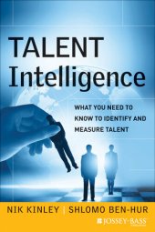 book Talent Intelligence: What You Need to Know to Identify and Measure Talent