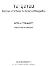 book Targeted: Homeland Security and the Business of Immigration