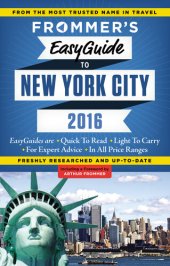 book Frommer's EasyGuide to New York City 2016