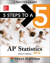 book 5 Steps to a 5 AP Statistics 2016, Cross-Platform Edition