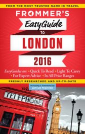 book Frommer's Easyguide to London 2016